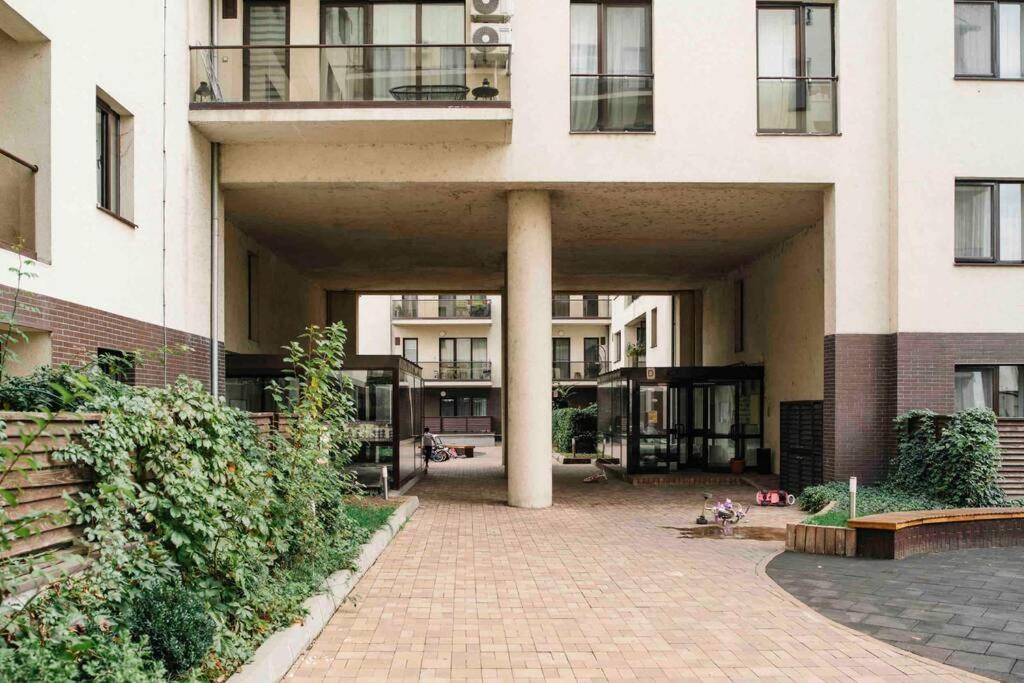 Vivando - Beautiful Studio B + Parking Boekarest Buitenkant foto